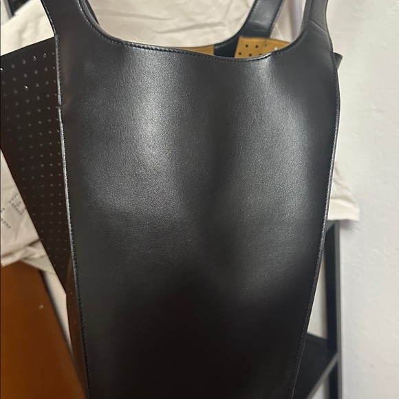 Stella McCartney Perforated Logo Faux Leather Tote- EUC - Picture 7 of 13